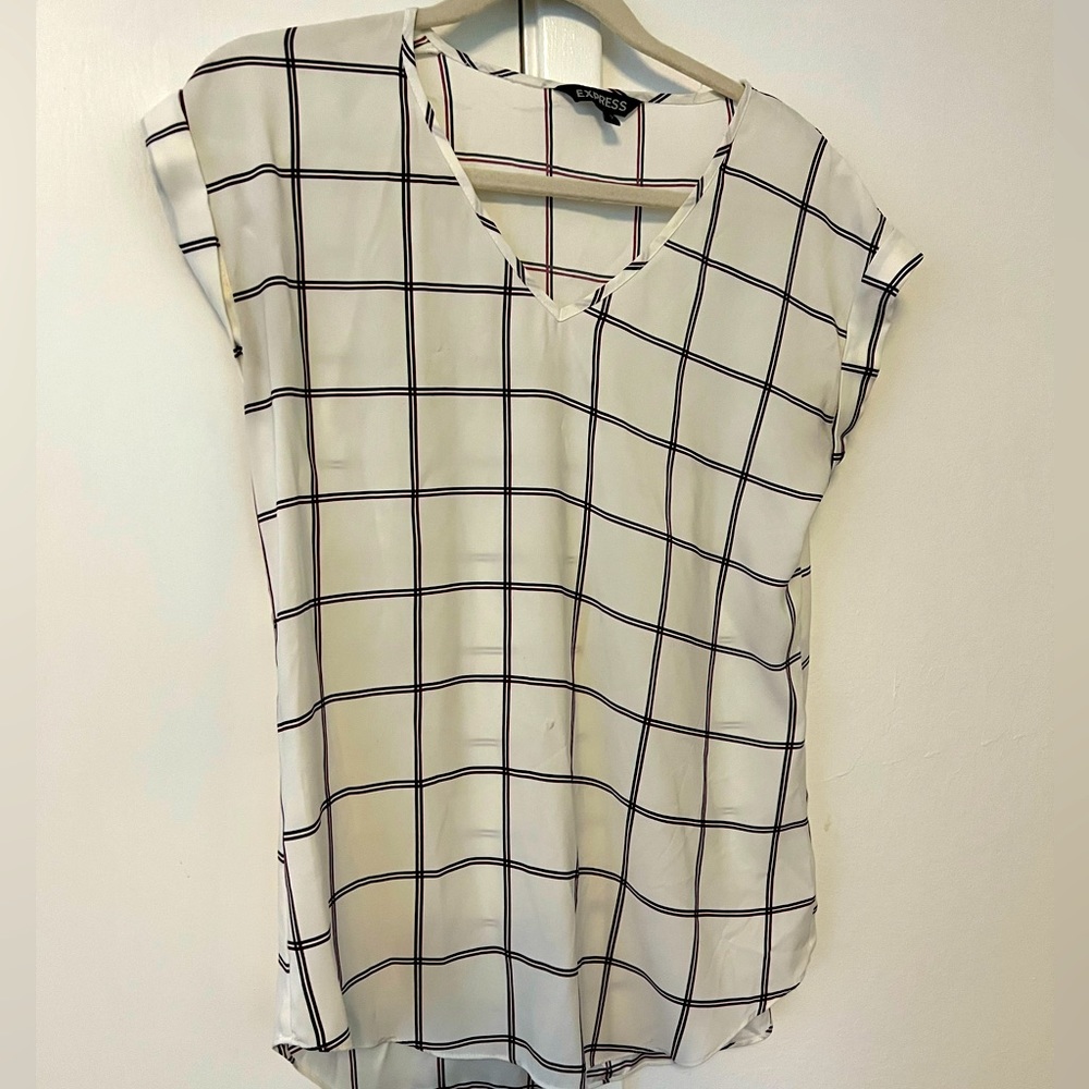 Express short sleeve blouse
